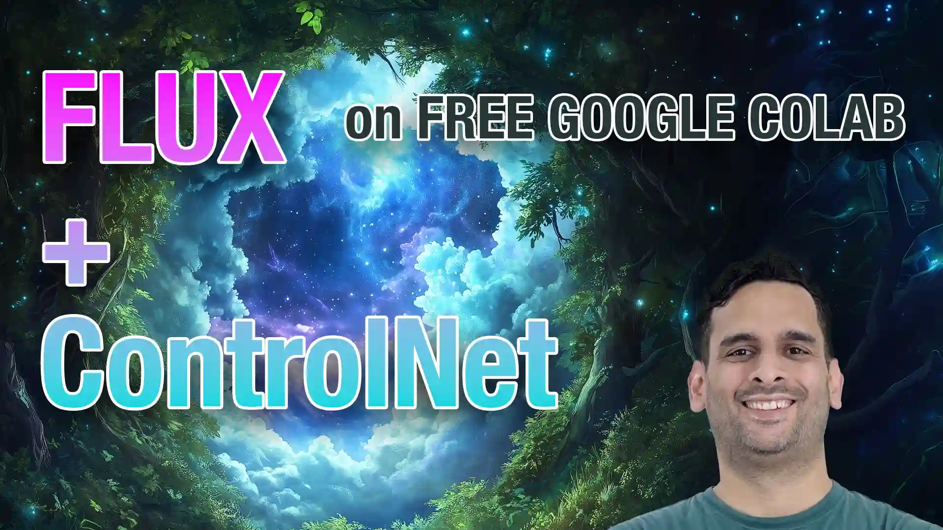 Running FLUX 1 DEV with ControlNet on Free google colab